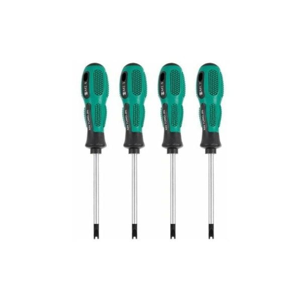 pcs/set Screwdriver Bit Screwdriver U Fork Slot Magnetic Screwdriver CR-V Multi Function Hand Tool Kit