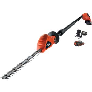 Black and Decker GTC1843L 18v Cordless Long Articulating Hedge Trimmer 430mm 2 x 2ah Li-ion Charger