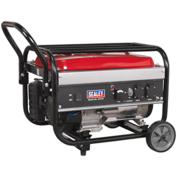 Sealey G3101 Petrol Generator 3.1 Kva