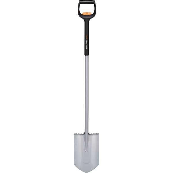 Fiskars XACT Telescopic Pointed Garden Spade 1.3m