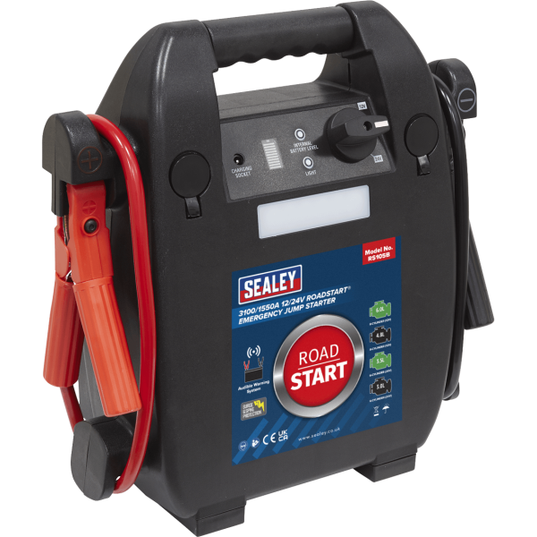 Sealey RS105B Roadstart Emergency Jump Starter 12v or 24v