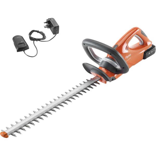 Flymo EASICUT 450 P4A 18v Cordless Hedge Trimmer 450mm 1 x 2ah Li-ion Charger