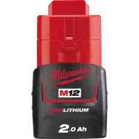 Milwaukee M12 B2 12v Cordless Li-ion Battery 2ah 2ah