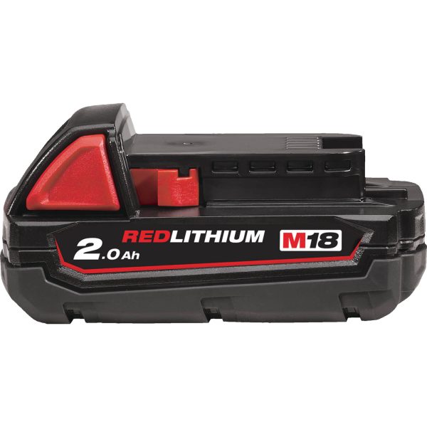 Milwaukee M18 B2 18v Cordless Li-ion Battery 2ah 2ah