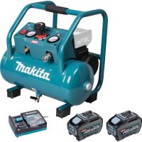 Makita AC001G 40v Max XGT Cordless Brushless Air Compressor 2 x 5ah Li-ion Charger