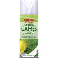 Plastikote Garden Games Aerosol Spray Paint White 400ml
