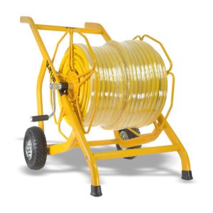 V-TUF V-TUF V3.34100-KIT1 Manual Wind - Hose Reel Trolley Fitted with 100m 3/4" Washflex Pro Hose