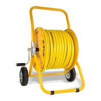 V-TUF V-TUF V3.3450-KIT1 Manual Wind - Hose Reel Trolley Fitted with 50m 3/4" Washflex Pro Hose