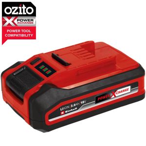 Einhell Genuine Power X-Change 18v Cordless Slim Plus Li-ion Battery 3ah 3ah