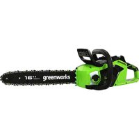 Greenworks GD40CS18 40v Cordless Brushless Chainsaw 400mm No Batteries No Charger