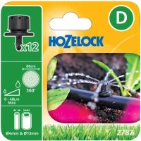 Hozelock MICRO End Line Mini Sprinkler 5/32" / 4mm Pack of 12