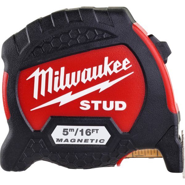 Milwaukee STUD Tape Measure Generation 2 Imperial & Metric 16ft / 5m 27mm