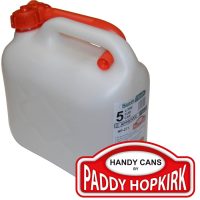 Paddy Hopkirk Plastic Fuel Can 5l Clear