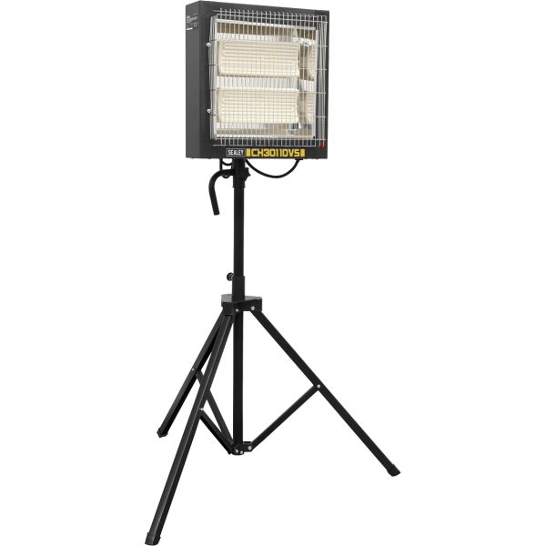 Sealey Ceramic Heater and Telescopic Tripod Stand 110v