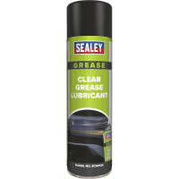 Sealey Clear Grease Lubricant Spray 500ml Pack of 1