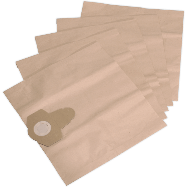 Sealey Dust Collection Bags for PC300SD, PC300SDAUTO Pack of 5