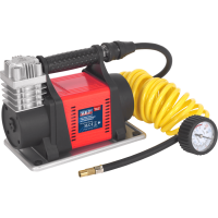 Sealey MAC05 12v Heavy Duty Mini Air Compressor 12v