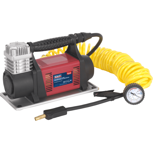 Sealey MAC06 12v Heavy Duty Mini Air Compressor 12v