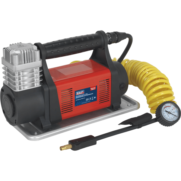 Sealey MAC07 12v Heavy Duty Mini Air Compressor 12v