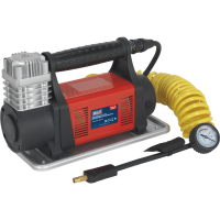 Sealey MAC07 12v Heavy Duty Mini Air Compressor 12v