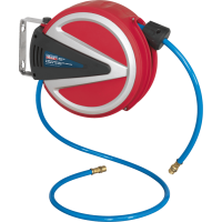 Sealey Retractable Air Line Hose Reel 6.5mm 6.5m