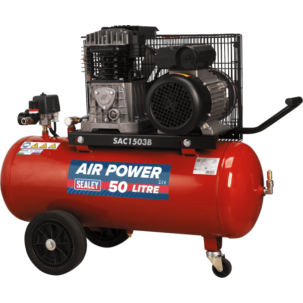 Sealey SAC1503B Air Compressor 50 Litre 240v