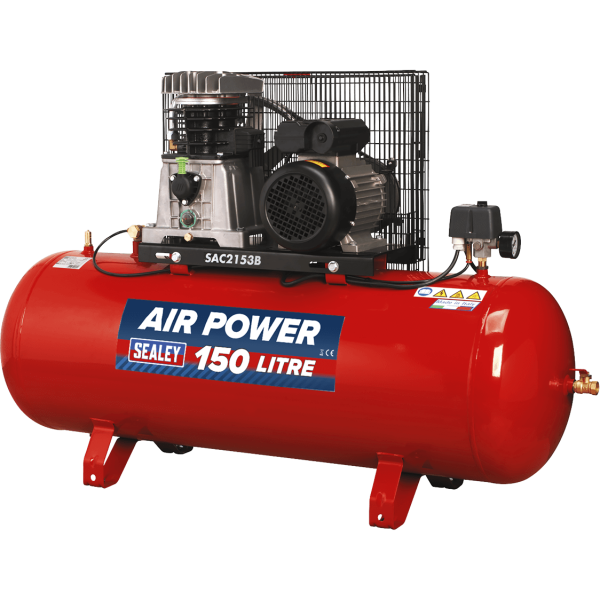 Sealey SAC2153B Air Compressor 150 Litre 240v