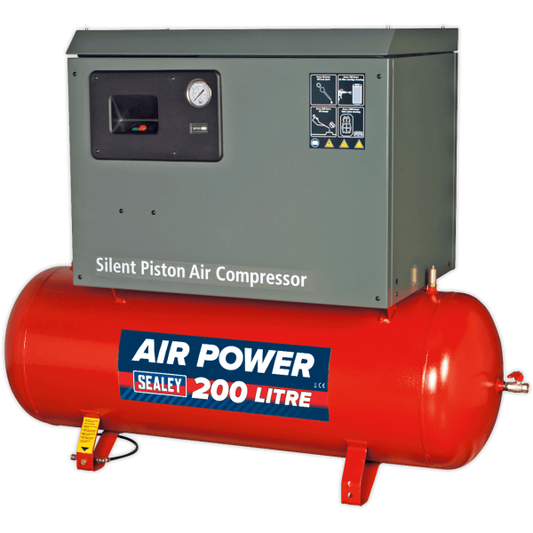 Sealey SAC2203BLN Air Compressor 200 Litre 240v