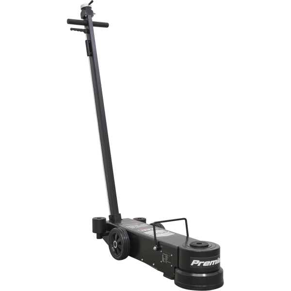 Sealey YAJ20-60LR Air Operated Telescopic Long Reach and Low Entry Trolley Jack 60 Tonne