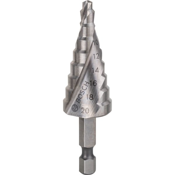 Bosch Hex Shank HSS Step Drill Bit