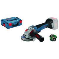 Bosch Professional 18V Bosch GWS 18V-10 PSC 18V 125mm Angle Grinder (Bare Unit) with L-BOXX & Bluetooth Module