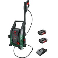 Bosch UNIVERSALAQUATAK 36V-100 36v Cordless Pressure Washer 2 x 2ah Li-ion Charger