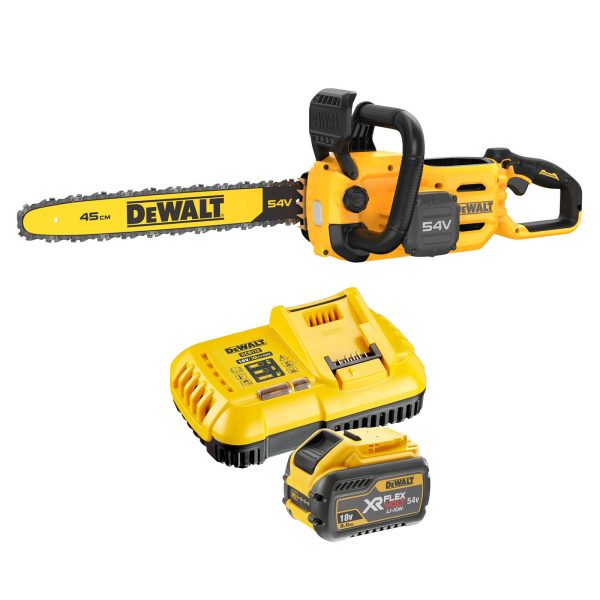 DeWalt DCMCS574 54v XR Cordless FLEXVOLT High Powered Chainsaw 450mm