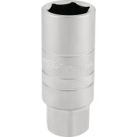 Draper 3/8" Drive Satin Chrome Hexagon Spark Plug Socket