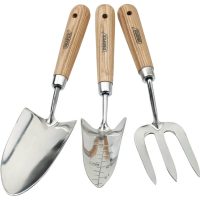 Draper Expert 3 Piece Stainless Steel Hand Fork and Trowel Set