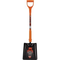 Draper Expert Square Mouth Shovel, Fully Insulated Solid Forged