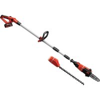 Einhell GE-HC 18 Li T 18v Cordless Telescopic Pole Pruner and Hedge Trimmer