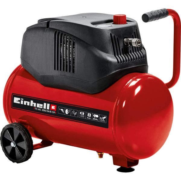 Einhell TC-AC 200/24/8 OF Oil Free Air Compressor 24 Litre