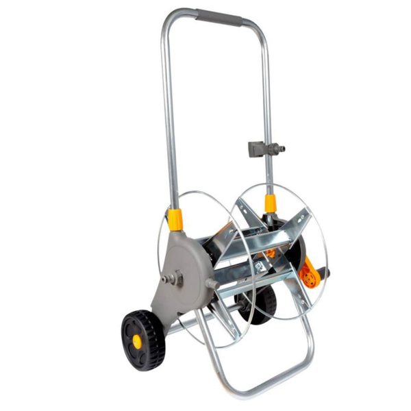 Hozelock Empty Metal Hose Reel Cart