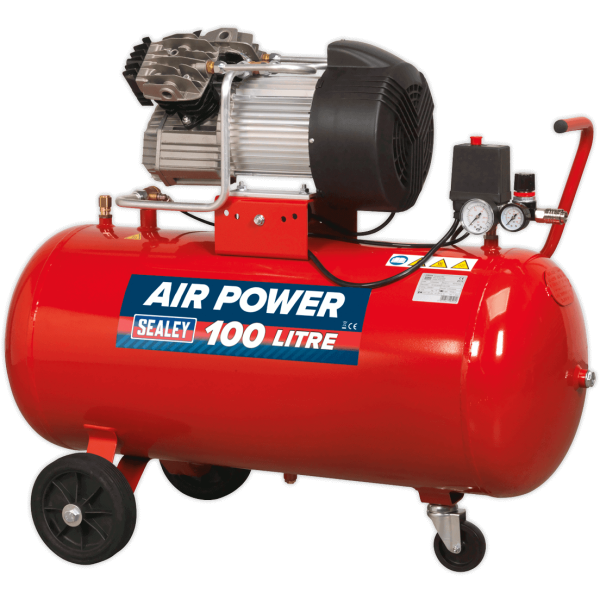 Sealey SAC10030 Air Compressor 100 Litre