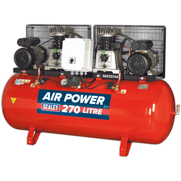 Sealey SAC2276B Air Compressor 270 Litre