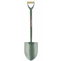 Spear and Jackson Neverbend Steel Round Mouth Contractors Shovel