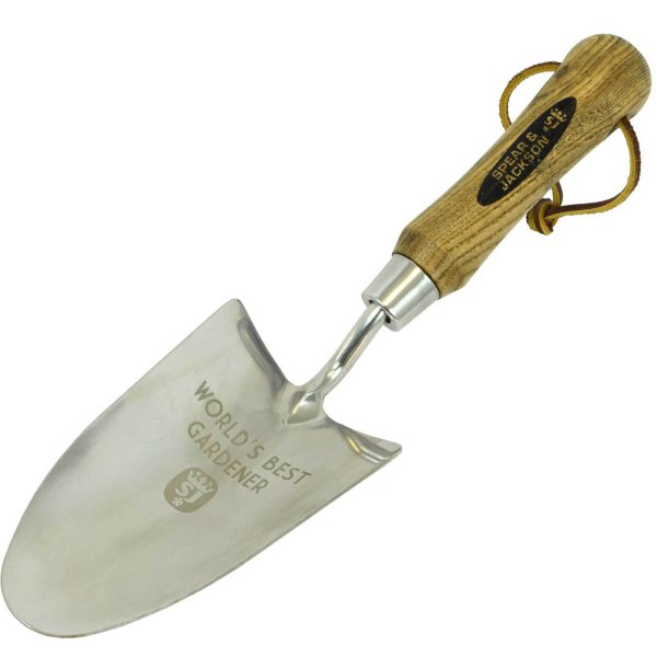 Spear and Jackson Occasions World's Best Gardener Etched Garden Trowel