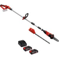 Einhell GE-HC 18 Li T 18v Cordless Telescopic Pole Pruner and Hedge Trimmer