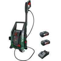 Bosch UNIVERSALAQUATAK 36V-100 36v Cordless Pressure Washer 2 x 4ah Li-ion Charger