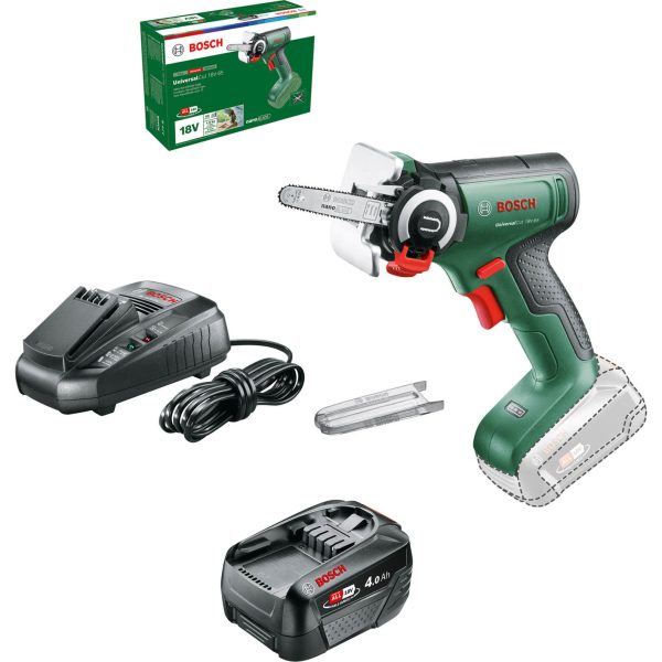 Bosch UNIVERSALCUT 18V-65 P4A 18v Cordless Nanoblade Saw 1 x 4ah Li-ion Charger No Case