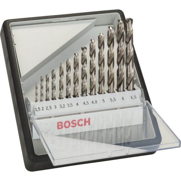 Bosch 13 Piece HSS-G Drill Bit Robust Set