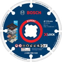 Bosch Expert X Lock Diamond Metal Cutting Disc 115mm 1mm 22mm