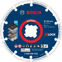 Bosch Expert X Lock Diamond Metal Cutting Disc 125mm 1mm 22mm