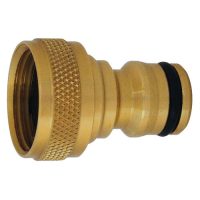 CK Brass Male 1/2" BSP Threaded Tap Hose Connector 1/2" / 12.5mm Pack of 1
